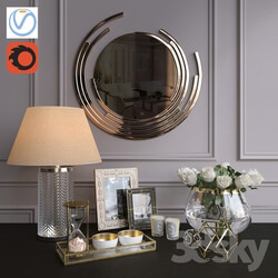 Decorative set - Decorative set 1 _Vray _ Corona_ 