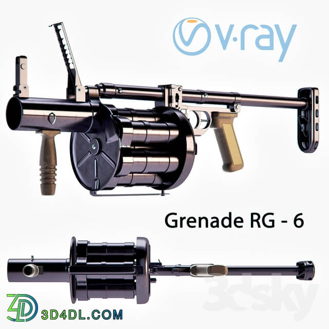 Weaponry - RG-6 grenade launcher