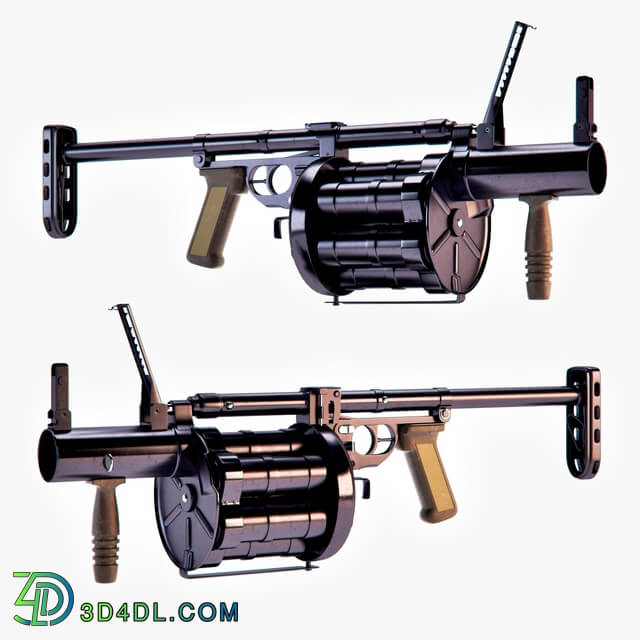 Weaponry - RG-6 grenade launcher