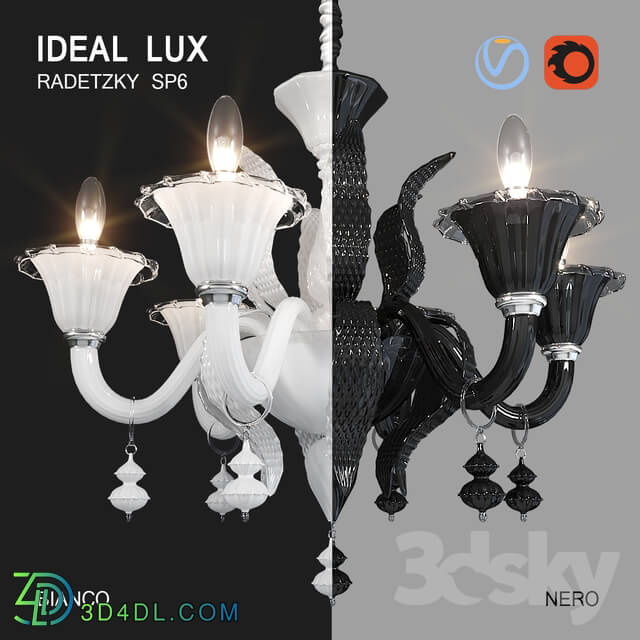 Ceiling light - Ideal Lux RADETZKY SP6