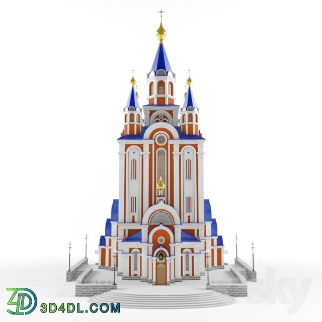 Building - Khabarovsk Cathedral of the Dormition of the Mother of God