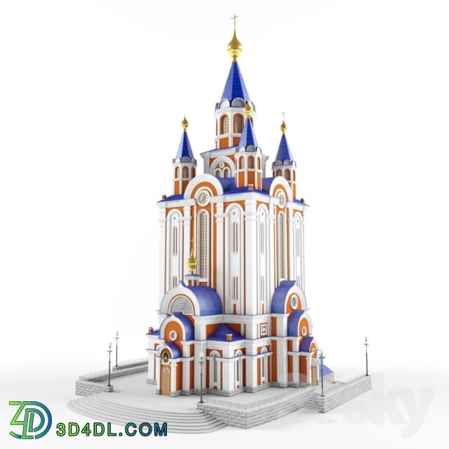 Building - Khabarovsk Cathedral of the Dormition of the Mother of God