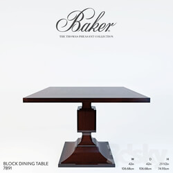 Table - Blocking dining table _7891 _ Baker by Thomas Pheasant 