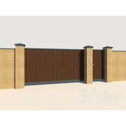 Other architectural elements - Sliding gates and gate 