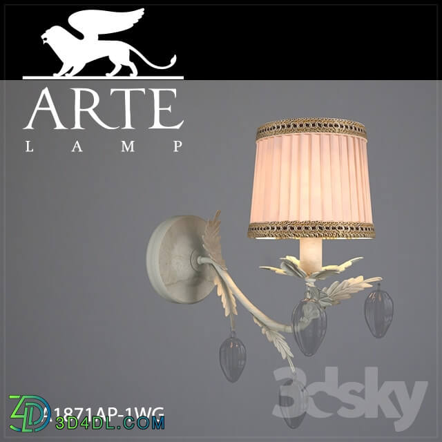 Wall light - Bra ArteLamp A1871AP-1WG