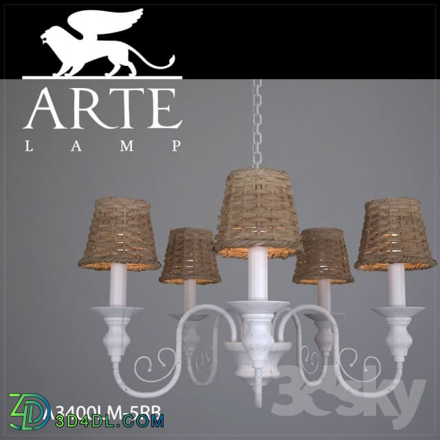 Ceiling light - Chandelier ArteLamp A3400LM-5BR