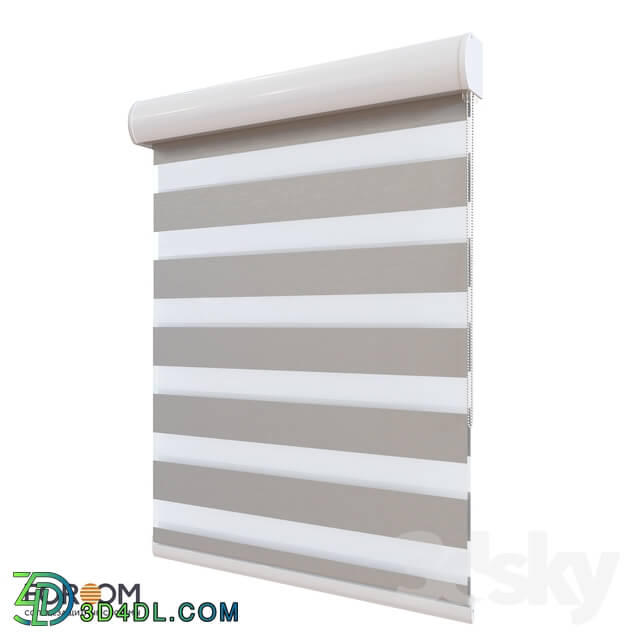 Curtain - Rolling shutters GRANDE BOX DUO for covering the whole window