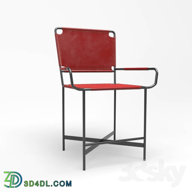 Chair - Laredo leather stool