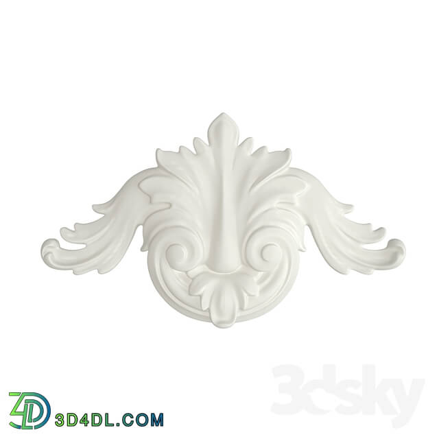 Decorative plaster - Corner element RODECOR Baroque 03105BR