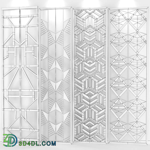 3D panel - decorative panel