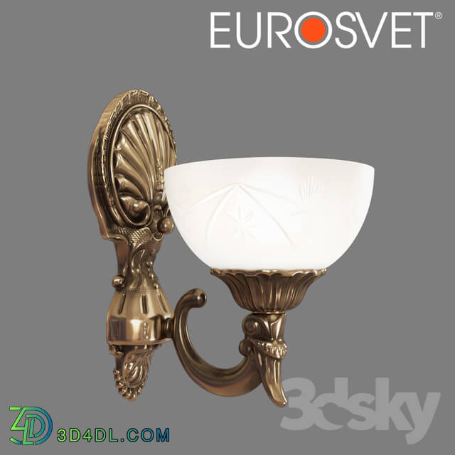 Wall light - OM Sconce with plafond Eurosvet 60006_1 Kleo