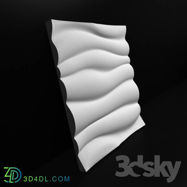 3D panel - 3D bar _quot_Sandy_quot_