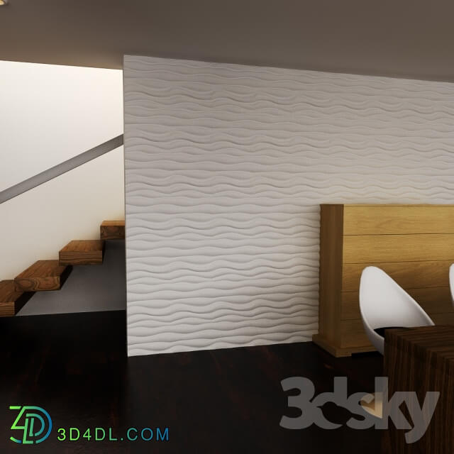 3D panel - 3D bar _quot_Sandy_quot_