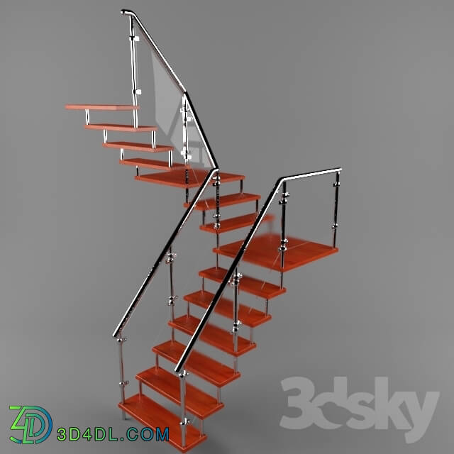 Staircase - U-shaped stairs