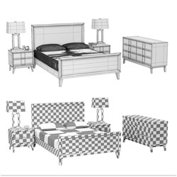 Bed - Crate _amp_ Barrel _ STEPPE COLLECTION 