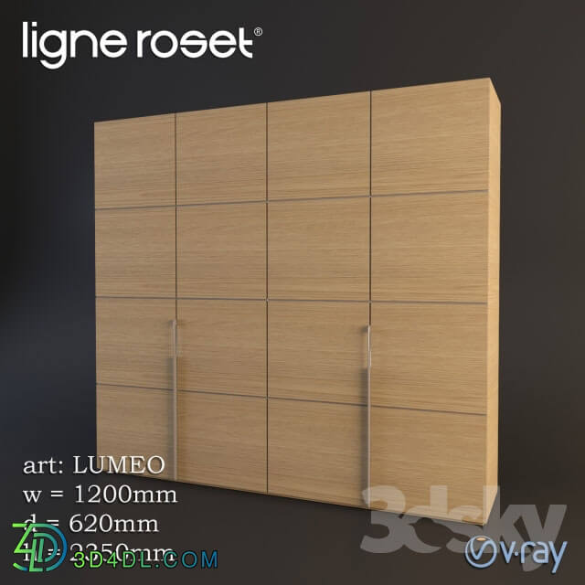 Wardrobe _ Display cabinets - ligne-roset_LUMEO