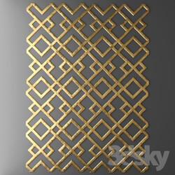 Other decorative objects - Decor for wall. Panel. 3D 