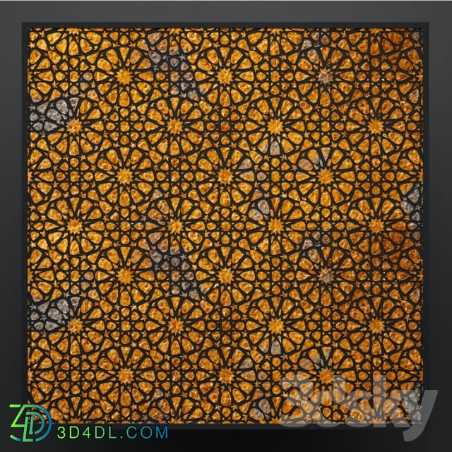 Other decorative objects - Decor for wall. Panel. 3D