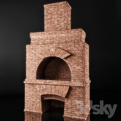 Other architectural elements - Brick BBQ 