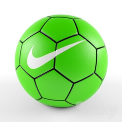 Sports - football ball green Nike 