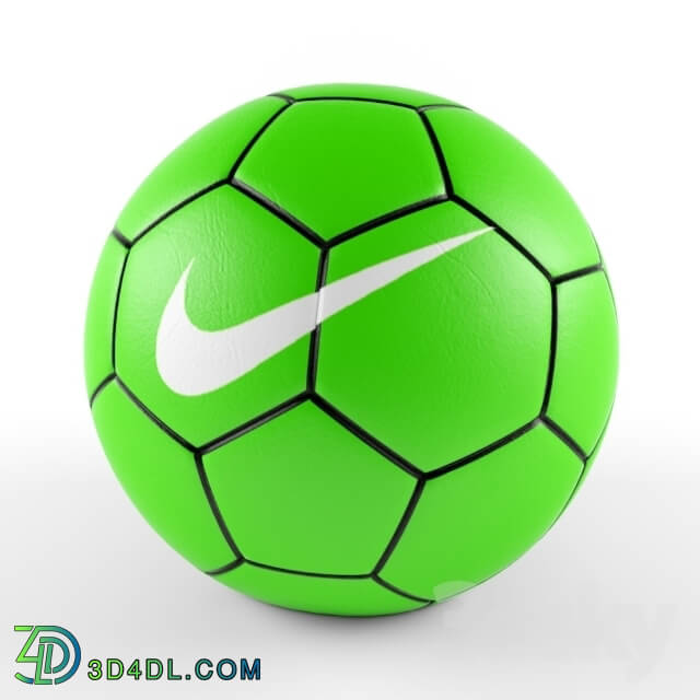 Sports - football ball green Nike