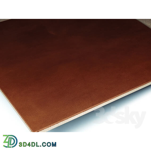 Floor coverings - leather tiles