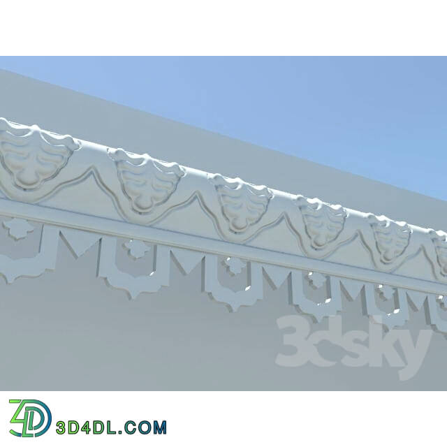 Decorative plaster - East_ stucco_ ornamental cornice