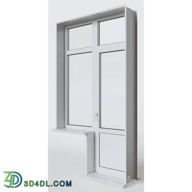Windows - Plastic Window _ Balcony door