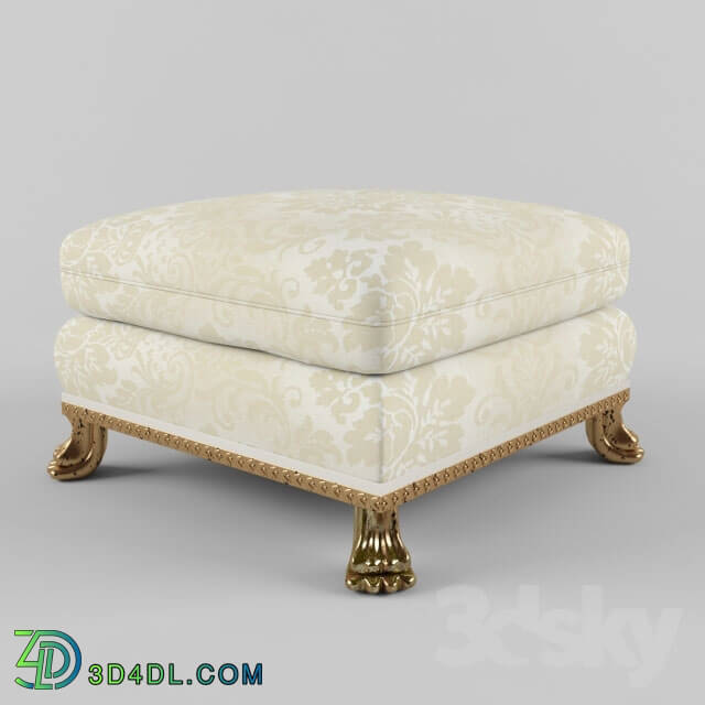 Other soft seating - Cavello Footed Ottoman