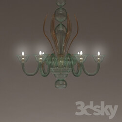 Ceiling light - Chandelier from Murano glass 