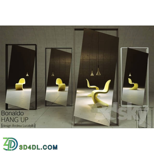 Mirror - Mirror Bonaldo Hang Up