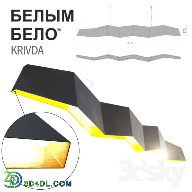 Ceiling light - KRIVDA