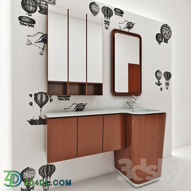 Bathroom furniture - Cerasa Suede