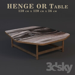 Table - Coffee table HENGE OR TABLE 130x120 