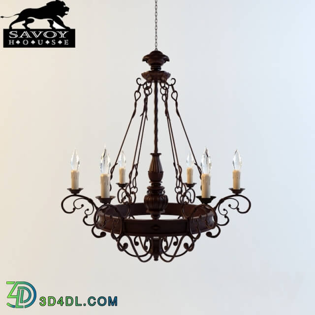 Ceiling light - Chandelier-SAVOY_HOUSE-Finisterre