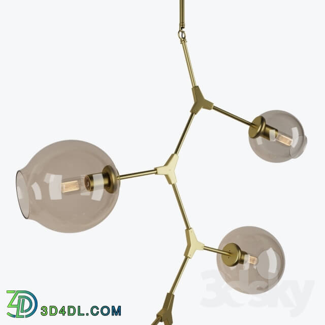 Ceiling light - Suspension 15 lamps Branching Bubbles