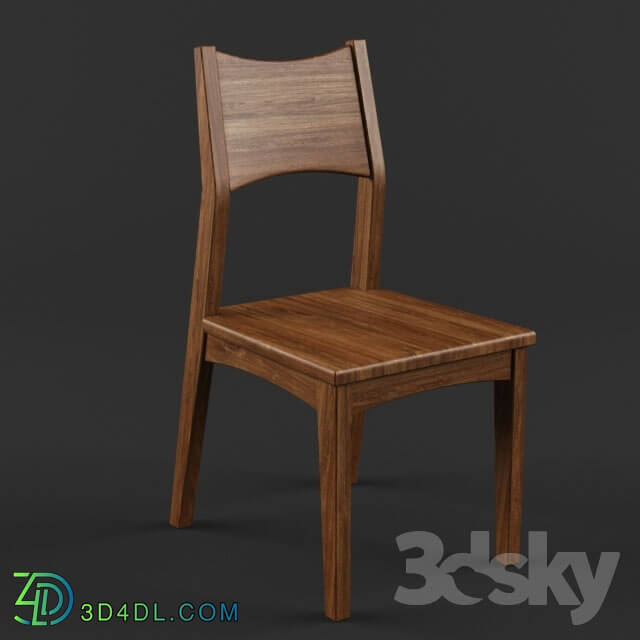 Chair - wooden chair xstudio