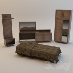 Bed - Hotel furniture set 