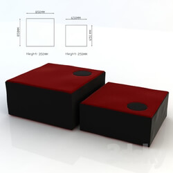 Other soft seating - Velvet Pouf 