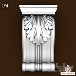 Decorative plaster - Om. Mega plast decor Bracket 