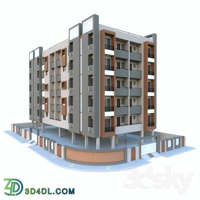 Building - Indian_Multistory_Residance