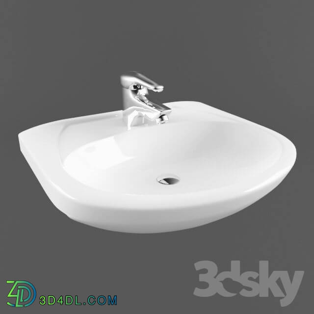 Wash basin - Washbasin Epica 60