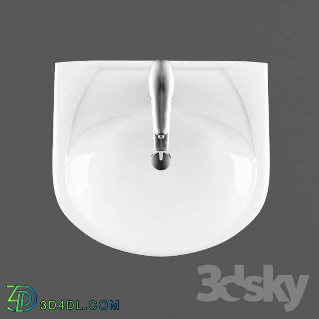 Wash basin - Washbasin Epica 60