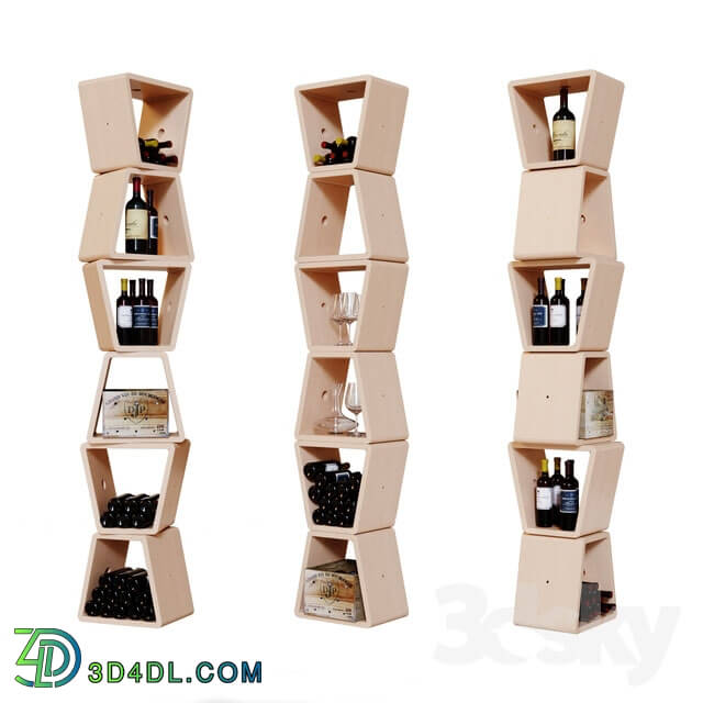 Other - Modular wine rack _column_.