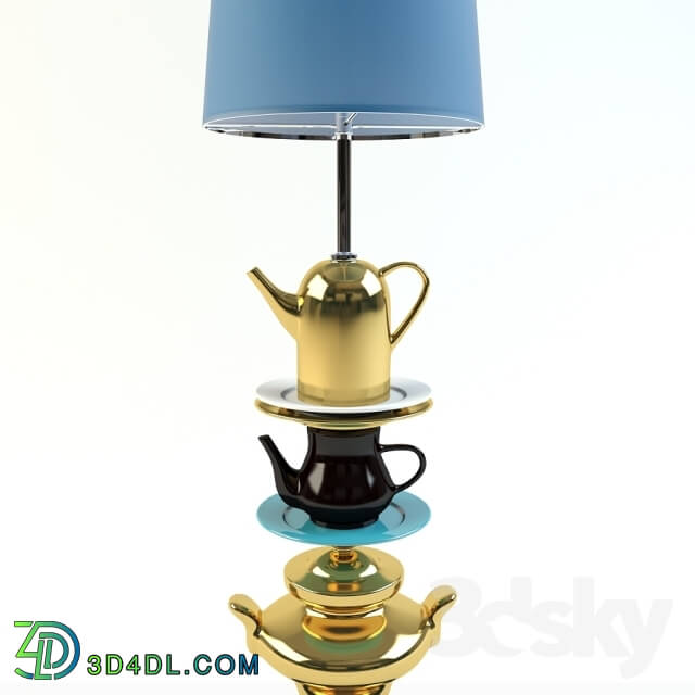 Floor lamp - KARE - Floor Lamp _quot_Tea Time_quot_ _Tea Time_