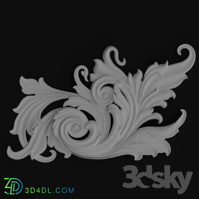 Decorative plaster - Bar 05