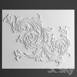 Decorative plaster - ornament 9 