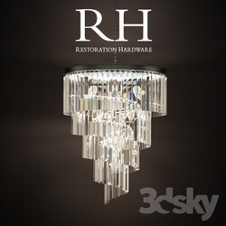 Ceiling light - HELIX CHANDELIER chandelier RH 26 _quot_ 