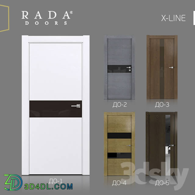 Doors - X-LINE by RadaDoors