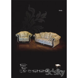 Sofa - Sofa and armchair _Shelley_ 